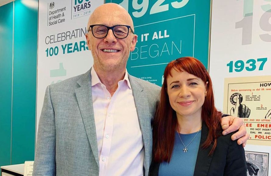 Meeting with the Department of Health & Social Care to discuss Lyme